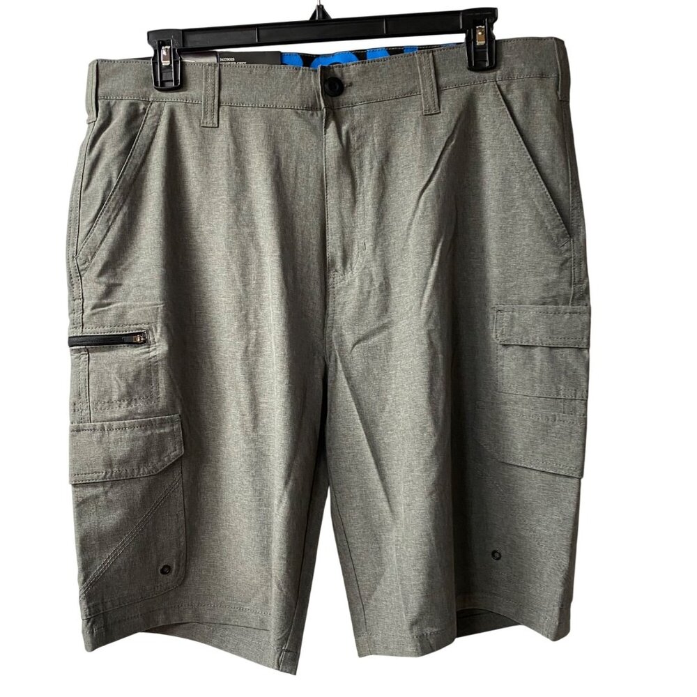 Iron Co. Mens Stretch Hybrid Cargo Shorts‎ Size 38 NWT